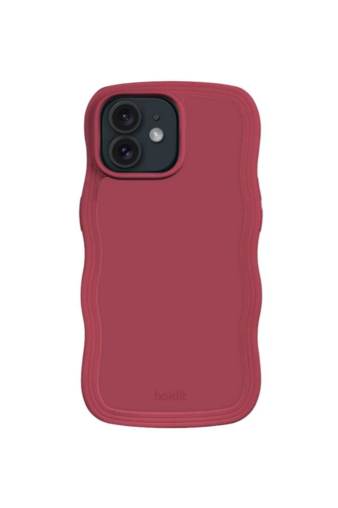 Wavy iPhone cover - Red Velvet
